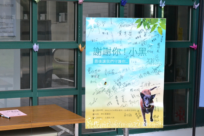 1001206 【莎優哪拉，小黑 校犬小黑追思會】圖片